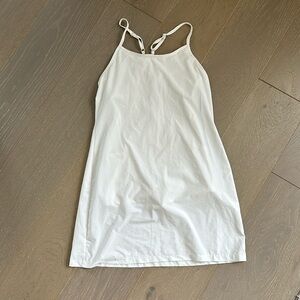 White tennis dress